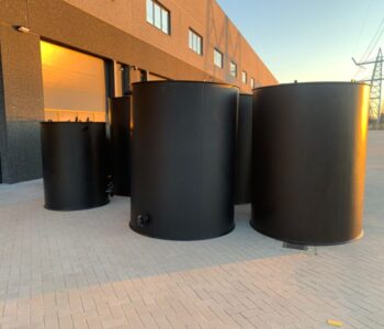 HDPE Opslagtanks rond